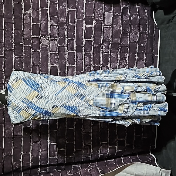 Signature by Robbie Bee Ruffle bottom sleeveless Midi Dress size 12 CLEARANCE - Picture 4 of 7